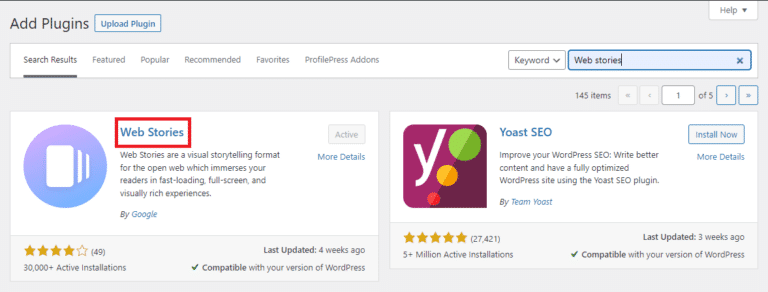 WordPress Blog में Google Web Stories Kaise Banaye
