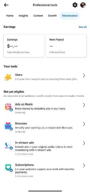Facebook Page Monetize