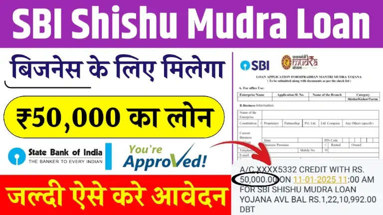 SBI Shishu Mudra Loan: बिजनेस के लिए आसान शर्तों में SBI दे रहा है ₹50,000 तक का लोन, ऐसे करें आवेदन