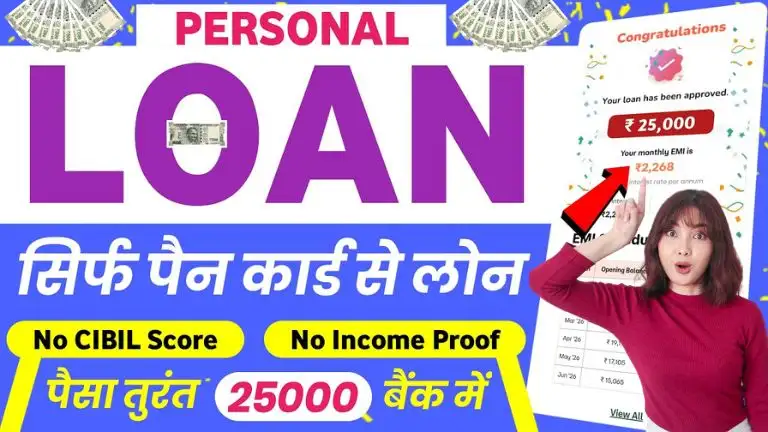 Instant Personal Loan Without Cibil बिना सिबिल स्कोर के पाए लाखों रुपए तक लोन, तुरंत लोन देने वाला ऐप